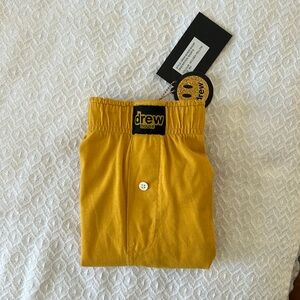 Drew House Boxers (Size Medium) Golden Yellow